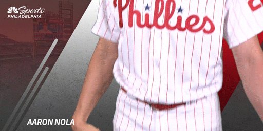 NBC Sports Philadelphia on X: Aaron Nola singles and collects his  first-ever multi-hit game of his career!  / X