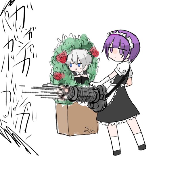 メイド死神さんのtwitterイラスト検索結果