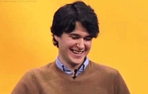 Happy birthday ezra koenig, my love   