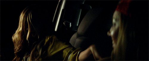 Elizabeth Olsen Slapping Aubrey Plaza's Butt