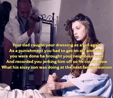 Daddy sissy midget threesome
