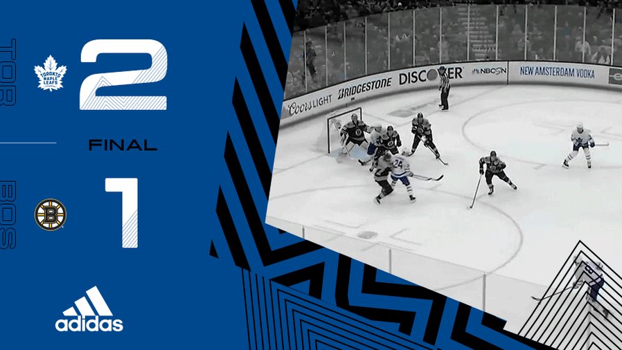 LEAFS WIN!!!
Hard-fought to the final whistle and we’re heading home with a 3-2 series lead!
#LeafsForever @adidasCA