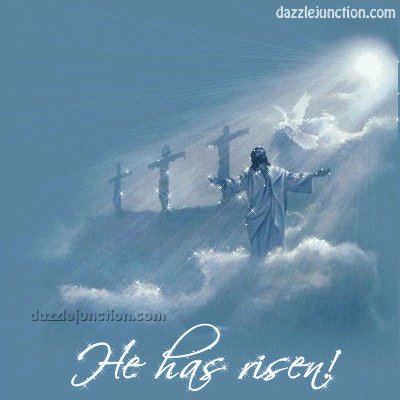 #EasterSunday
".... For He is not here,
He is Risen"
We are in the world,
But we are not OF the world.
Hold fast to the Word,
The Sword of Truth.
All that is wrong WILL be made right. Hope, joy, peace, love,
And ultimately JUSTICE
Will be His.
God Bless & Keep Us Amen