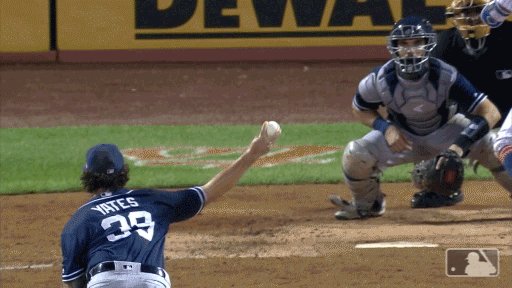 Nobody hits Kirby Yates anymore. (He's the only pitcher in baseball with a 40% K-rate and a sub-20% hard-hit rate.)
Two years ago, Yates was cut by the Angels. Now he's the best closer you aren't talking about. Time to talk about him: https://www.mlb.com/padres/news/kirby-yates-underrated-closer-padres …