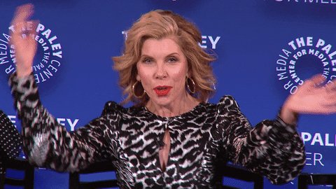 Happy Birthday to Christine Baranski and NOBODY ELSE! 