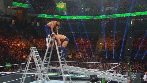 WHAT?!#MITB @AndradeCienWWE @FinnBalor