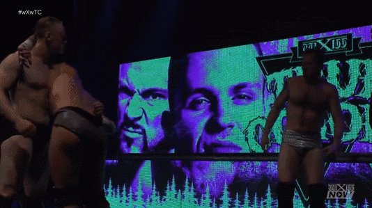 A temporary alliance between @UNBESIEGBAR_ZAR and @BobbyGunz28 - simply a means to an end.Watch #wXwTC on #wXwNOW - https://www.wxwnow.com/en/events/wxw-true-colors-2019 …GIF by @MrLARIATO