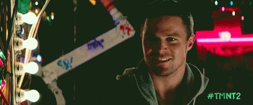  Happy Birthday, Mr. Stephen Amell, as Casey Jones from Ninja Turtles: Out of the Shadows. 