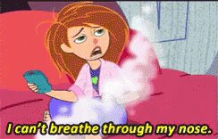 Me currently trying to enjoy the fact that it�s sunny and beautiful outside, but my allergies are the