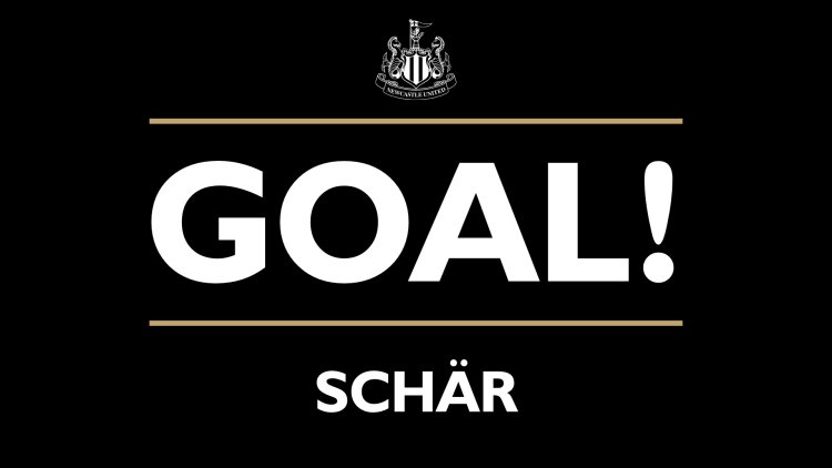 61' - GOOOOOOOOOOOOOAAAAAAAAAAAAALLLLLLLLLLLLLLLL! Fabian SchΓ€r grabs a third for the Magpies! 3-0! #NUFC
