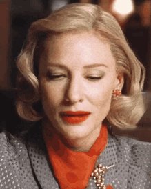 Happy Birthday to the wonderful Cate Blanchett (we love any excuse to post Carol GIFS  ) 