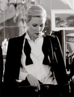 Happy 50th Birthday to Cate Blanchett, the woman suits were invented for 
