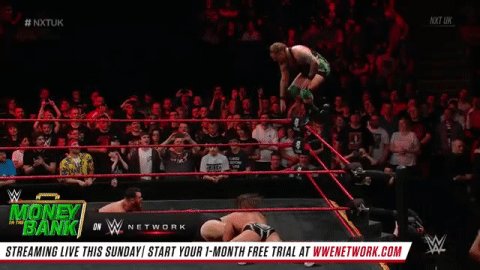 #Gallus doesn't taking defeat lightly. #NXTUK @WolfgangYoung @m_coffey90 @Joe_Coffey
