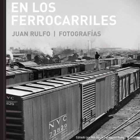 En el natalicio de #JuanRulfo, te recomendamos el #libro «En los #ferrocarriles». Interesante obra que recoge las #imágenes #fotográficas que tomó el escritor mexicano en 1956 durante el rodaje del documental «Terminal del #ValledeMéxico».