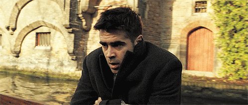 Happy birthday Colin Farrell. He was really great in a very tricky role in In Bruges. 