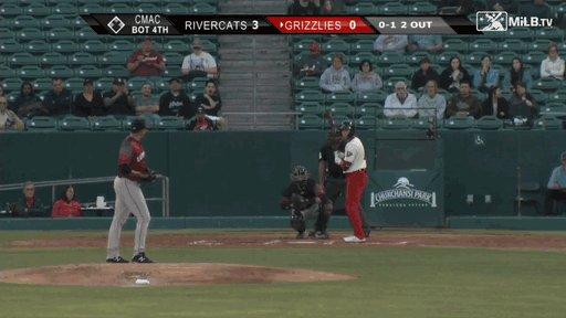 Another blast!@Nationals' @carterkieboom has five roundtrippers in his last 11 games for @FresnoGrizzlies.: https://atmilb.com/2HJ2lLv