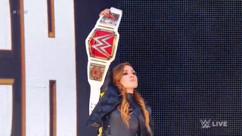 .@BeckyLynchWWE has arrived on A #MomentOfBliss! #Raw