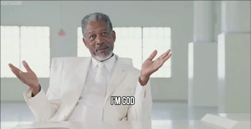 A very happy birthday to Morgan Freeman, the literal voice of God! 