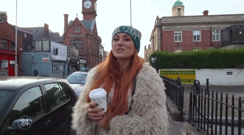 Join #TheMan @BeckyLynchWWE on the streets of Dublin on #WWE24 streaming RIGHT NOW only on @WWENetwork! http://wwe.me/57D0E7