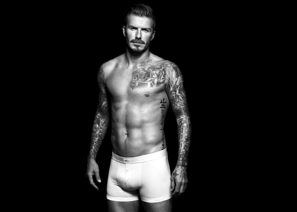 Still Sexy David Beckham Strips For Latest Hm Advert