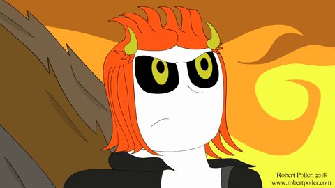 A surreal animated gif of Damien from Literally Hell. 😈😈😈 #literallyhell #animation #webseries #cartoon #dark #demon #damien #surreal #SurrealArt #surrealartists #surrealism #art #artists #gif #animatedgif #original #originalart #cartoon #cartoons #cartoonz #indie #hell #evil