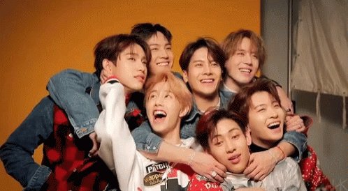 yall hating on 7 talented and hard working men. they deserve all love and appreciation in the world. im proud of these seven idiots πI will forever love them #WeLoveYouGOT7
