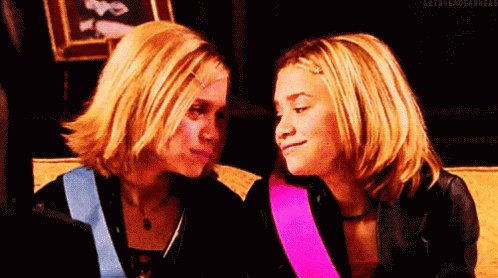 Happy birthday Mary Kate and Ashley Olsen. 