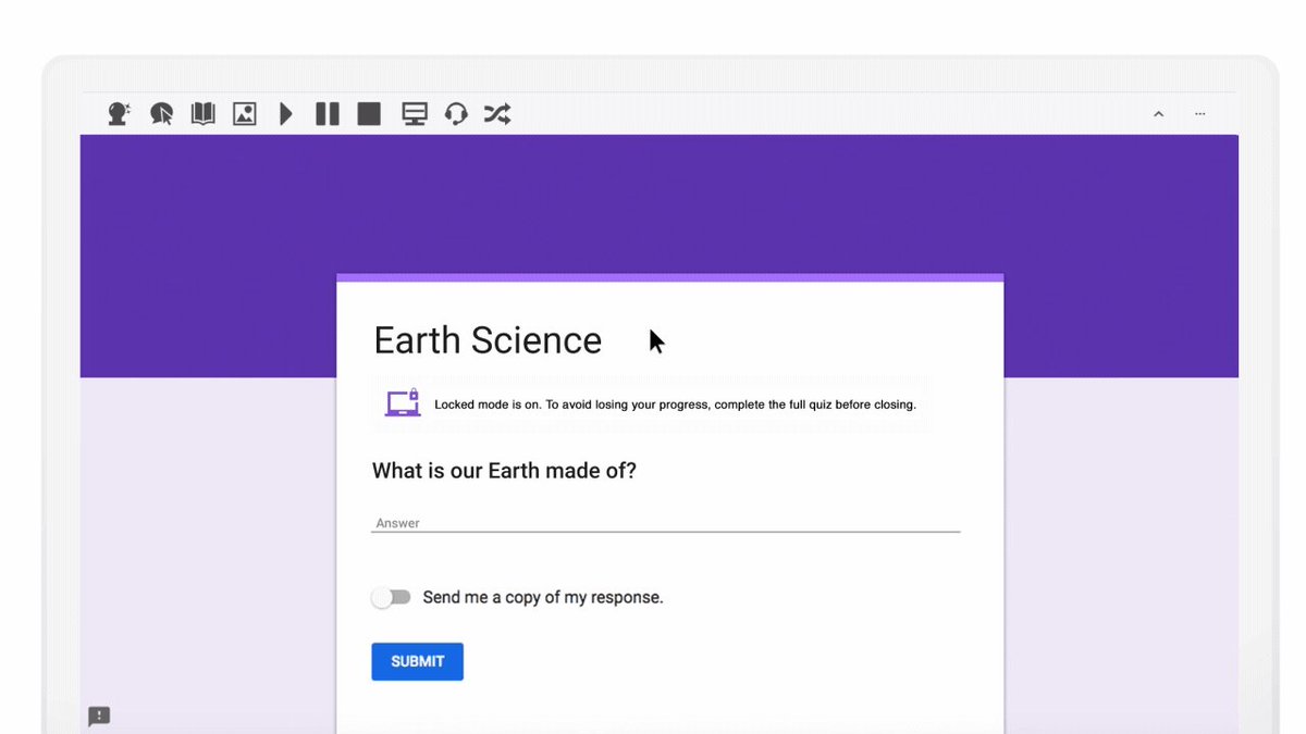 📢Attention all @Texthelp users: #ReadandWrite and #EquatIO are now available in #GoogleForms Quizzes when in locked mode. Give us a LIKE if you're going to start using these accessibility features in your planning. http://goo.gle/2HXmzmg #a11y