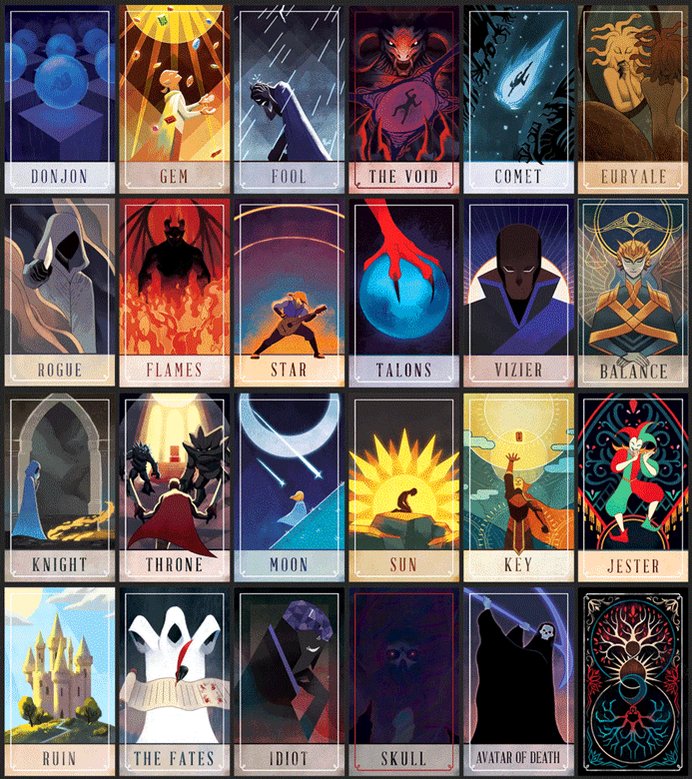 Kami The Animated Deck Of Many Things 15 23 Just A Few More Days Left To Support The Kickstarter Grab Yourself A Physical Deck Or Two Of These Animated Cards