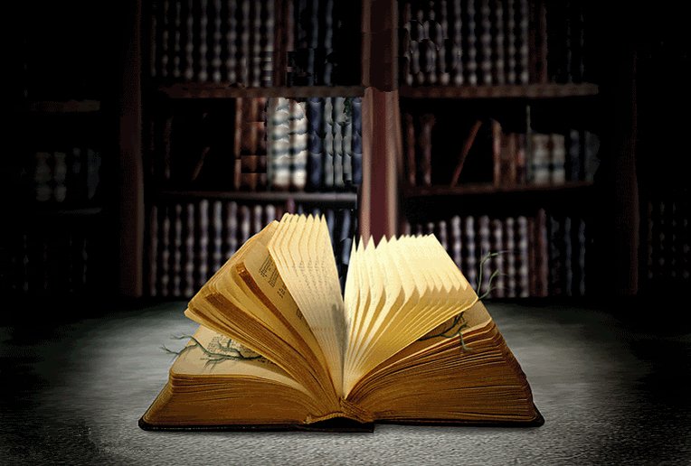 Гифка книги, добрыми пожеланиями