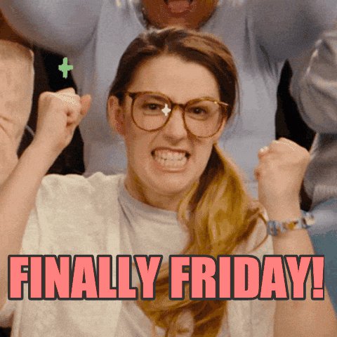 Its finally Fridayπ Who else is as excited for the weekend as us?
Got to love getting two days off π
#FriYAY #FridayFeeling #weekendvibes