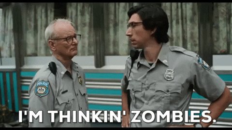 @thedeaddontdie was so weird and fun. It had the vibe of a movie a bunch of friends made in their backyard over a weekend. And I mean that in the best way possible. You can tell everyone had fun with it. Recommended!