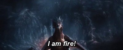 Did you even have a bout of #fever if you didn't breathe out the warm air thinking to yourself 'I am fire' 🔥 #Dracarys #EpicCrossOvers