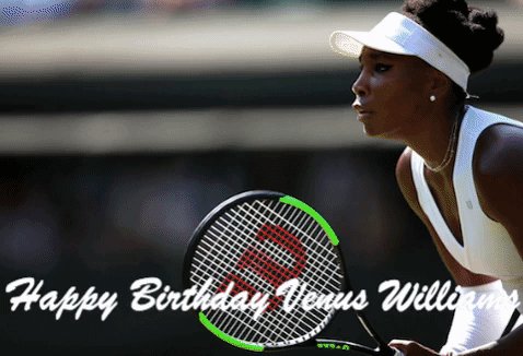 Happy Birthday to a true champion!

Tennis star Venus Williams turns 39 today. 