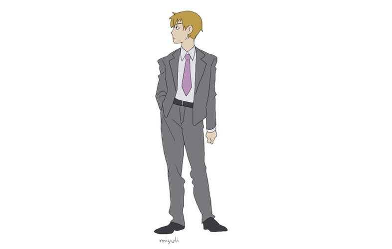 Animated a quick dancing Reigen `\(ツ)/`. 2 331. 