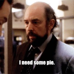Happy Birthday Someone get the man some pie!  