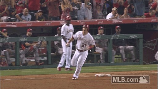 #MVP!  @MikeTrout CRUSHES a homer in the 1st! #Angels lead 1-0!  atmlb.com/2qqKrDA https://t.co/SwS7Ra8fI0