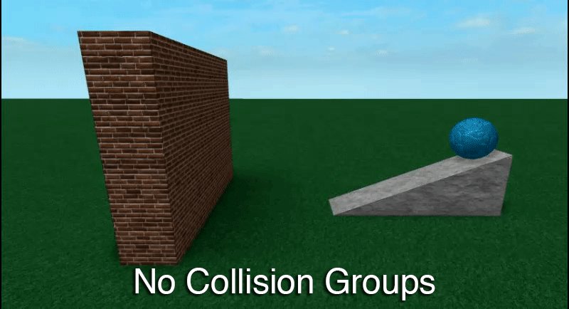 Roblox On Twitter With Collision Groups You Can Now Control How Groups Of Parts Collide W Each Other Learn More Https T Co C2xy27hy6c Robloxdev Https T Co Js47kgwyhh - how to remove collisions in roblox studio