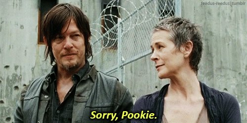 Norman Reedus wished his co-star Melissa McBride a happy birthday by licking her face  