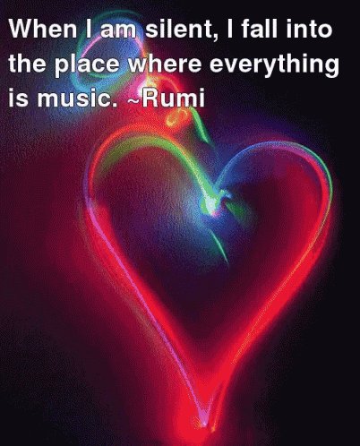 #Silence is #Magical! #Rumi
#JoyTrain #Joy #Music #Love #Peace #Meditation #IQRTG #Inspiration #Kindness #MentalHealth #Mindfulness #GoldenHearts #IAM #ChooseLove #Quote #TuesdayMorning #TuesdayThoughts #TuesdayMotivation #kjoys1 RT @MarcariYuste https://t.co/prKxjEbkzN