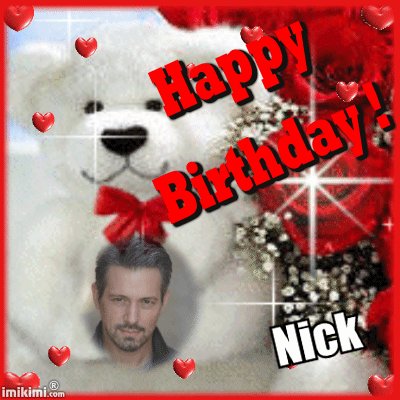 Happy Birthday Nick Kiriazis 