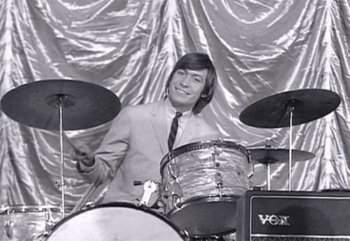 Happy birthday to the heartbeat of Charlie Watts!  