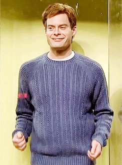 Happy birthday to bill hader the only man this world can trust <333 