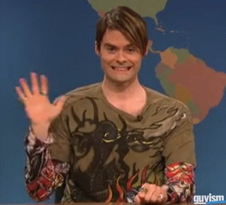 Happy 39th birthday to the great Bill Hader, still missed on 