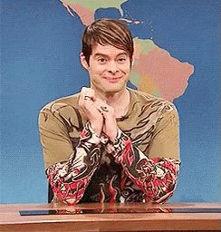 Happy Birthday to my messageless hero Bill Hader. 