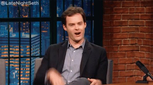 Happy Birthday to the greatest man, Bill Hader!  