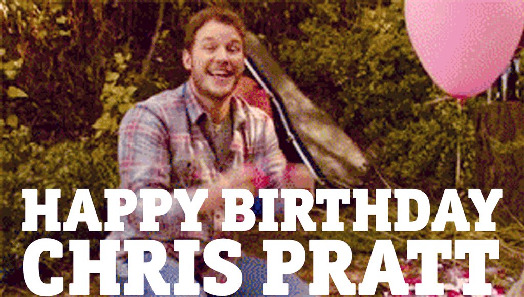 Happy Birthday Chris Pratt! 
Wishing a happy birthday! 