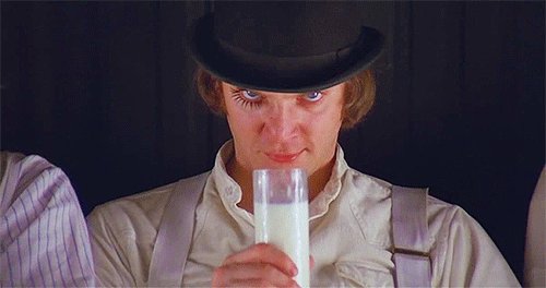 Raise a glass to th\ old Droog -happy birthday Malcolm McDowell.  