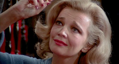 \"It\s a pleasure to go and exchange your identity.\" Happy birthday, Gena Rowlands! (June 19, 1930) 