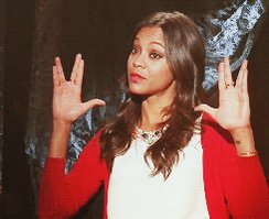 Happy Birthday to Lieutenant Uhura, Gamora, Neytiri and general action badass, Zoe Saldana! 